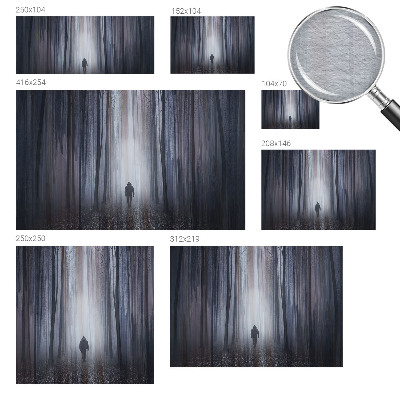 Stor fototapet Skovens stilhed