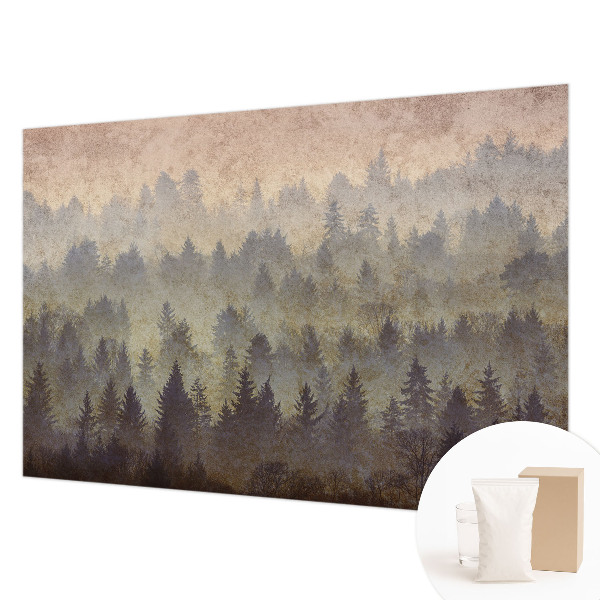 Vlies fototapet Skovtåge