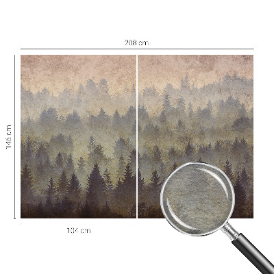 Vlies fototapet Skovtåge