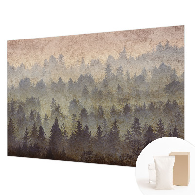 Vlies fototapet Skovtåge