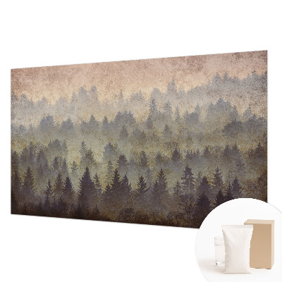 Vlies fototapet Skovtåge