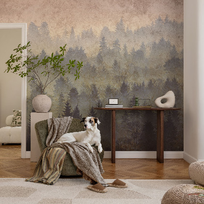 Vlies fototapet Skovtåge