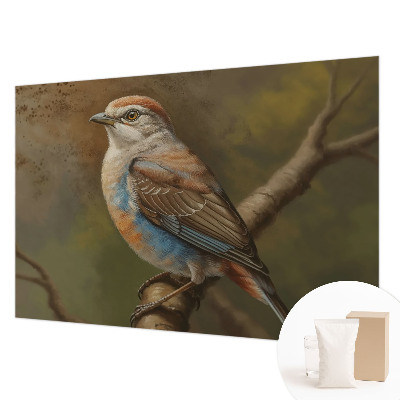 Foto tapet Fugleportræt