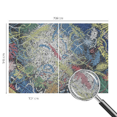 Tapet Plantehvirvler