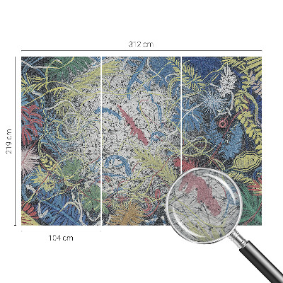 Tapet Plantehvirvler