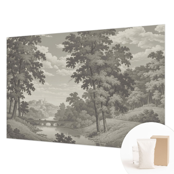 Væg tapet Slot og bro