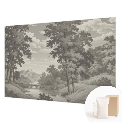 Væg tapet Slot og bro