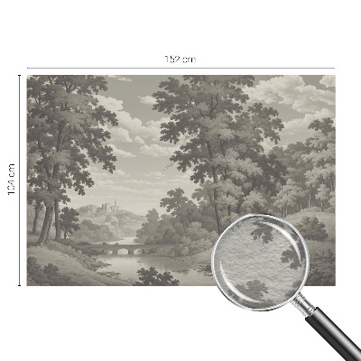 Væg tapet Slot og bro