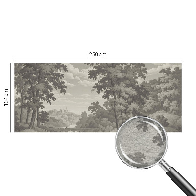 Væg tapet Slot og bro