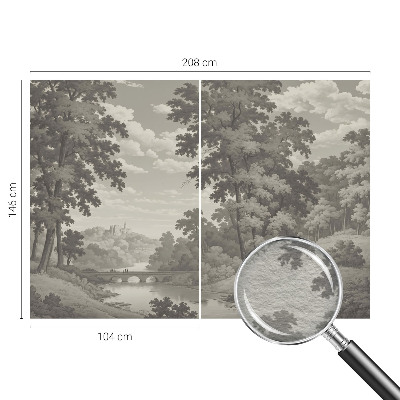 Væg tapet Slot og bro