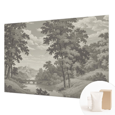 Væg tapet Slot og bro