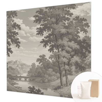 Væg tapet Slot og bro