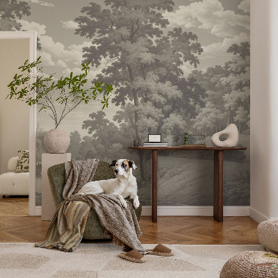 Væg tapet Slot og bro