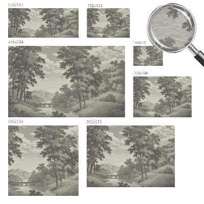 Væg tapet Slot og bro