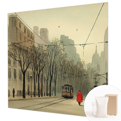 Fototapet soveværelse Byens symmetri