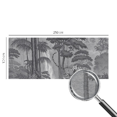 Fototapet efter mål med motiv af tropisk jungle