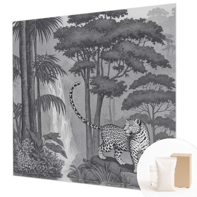 Fototapet efter mål med motiv af tropisk jungle