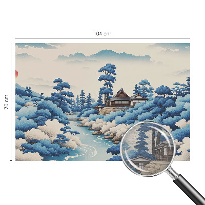 Modern fototapet Fredelig natur