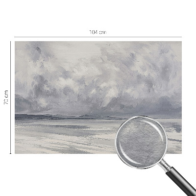 Fototapet på mål En storm i horisonten