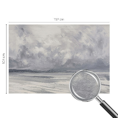 Fototapet på mål En storm i horisonten