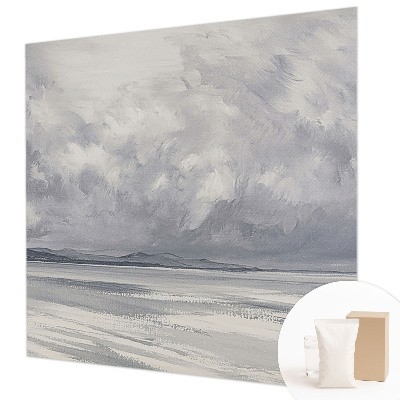 Fototapet på mål med motivet af en storm i horisonten