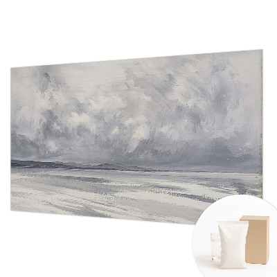 Fototapet på mål med motivet af en storm i horisonten