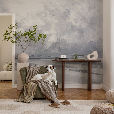 Fototapet på mål En storm i horisonten