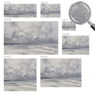 Fototapet på mål En storm i horisonten