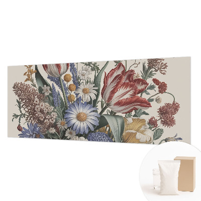 Høj kvalitet fototapet med motiv af en blomsterbuket