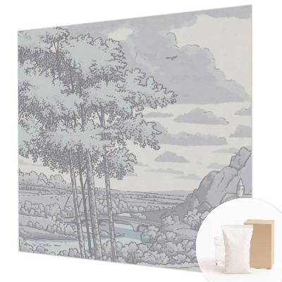 3D fototapet Eventyrlandskab