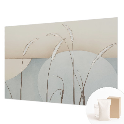 Vlies fototapet Milde græsser