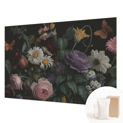 Fotostat med blomsteragtigt motiv
