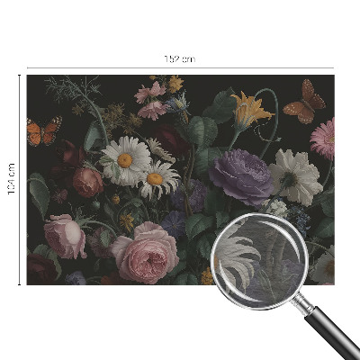 Fotostat med blomsteragtigt motiv