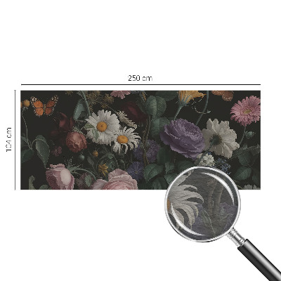 Fotostat med blomsteragtigt motiv