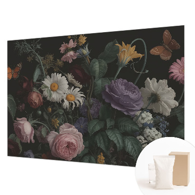 Fotostat med blomsteragtigt motiv