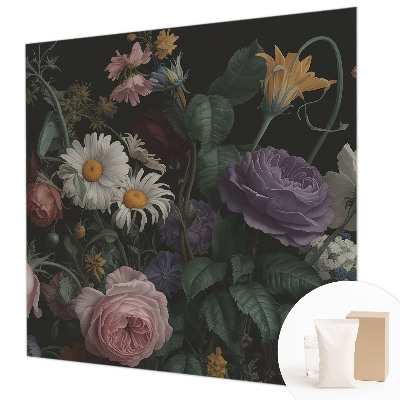 Fotostat med blomsteragtigt motiv