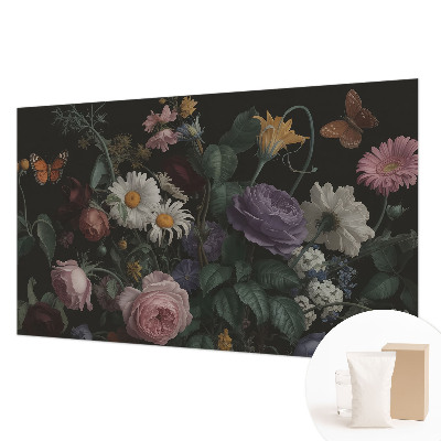 Fotostat med blomsteragtigt motiv