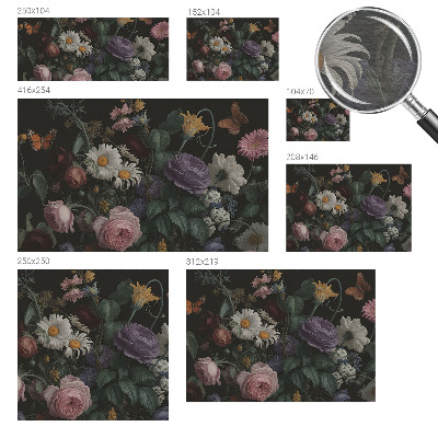 Fotostat Blomsteragtig elegance