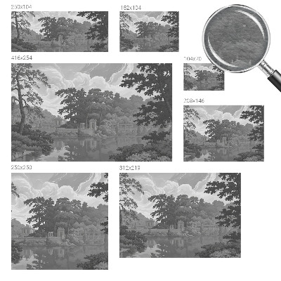 Fotovæg Naturlandskab