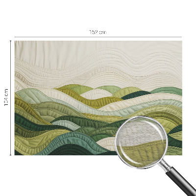 Væg tapet Fabric Hills