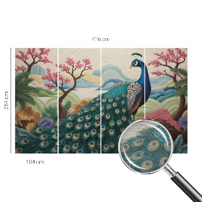 Fototapet soveværelse Eksotisk skønhed