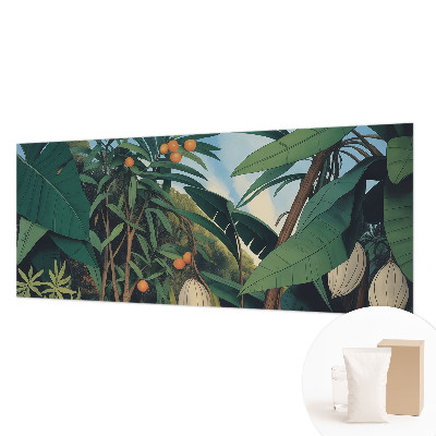 Fotovæg stue Tropisk jungle