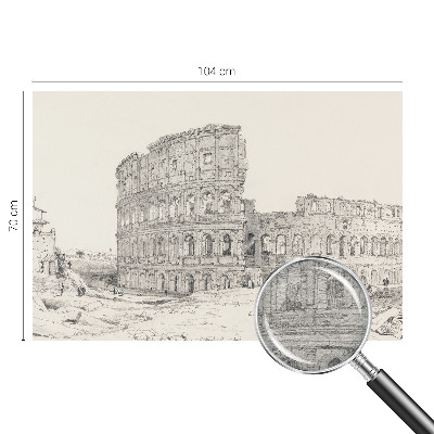 Stor fototapet Gamle ruiner