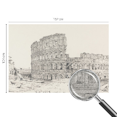 Stor fototapet Gamle ruiner