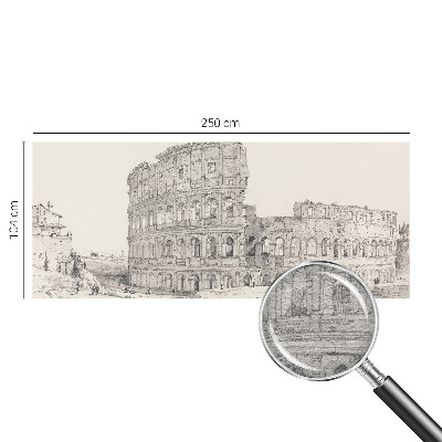 Stor fototapet Gamle ruiner