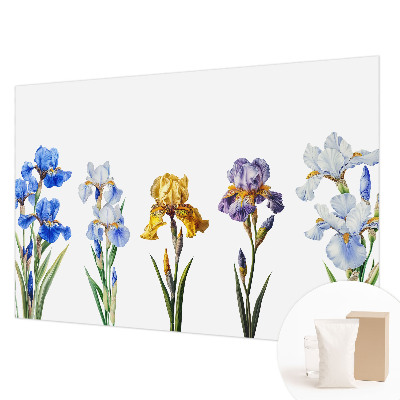 Vlies fototapet Irisblomster