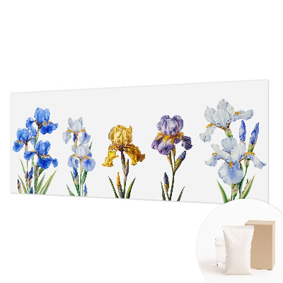Vlies fototapet Irisblomster