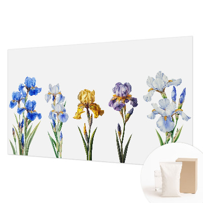 Vlies fototapet Irisblomster