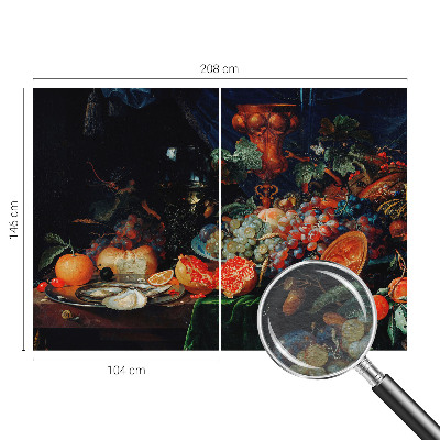 Non-woven fototapet med motiv af frugtagtig overflod