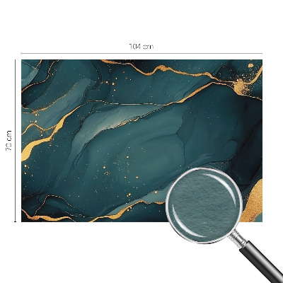 Fotostat Mørkeblå abstraktion